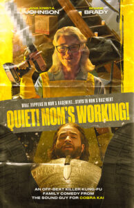 quiet moms working poster